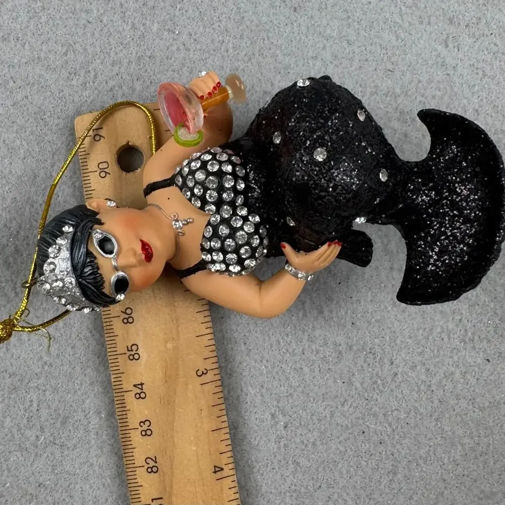December Diamonds Margarita Diamond Mermaid Ornament 2010 Limited Production VTG